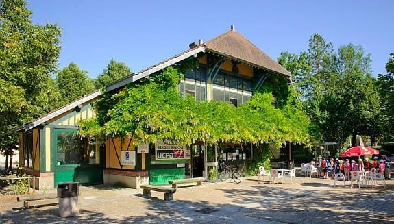 Villa Roulottes De Bois Le Roi Exterior foto